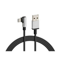 38834 Cable 90° Usb > Micro Usb - 100 cm – Black
