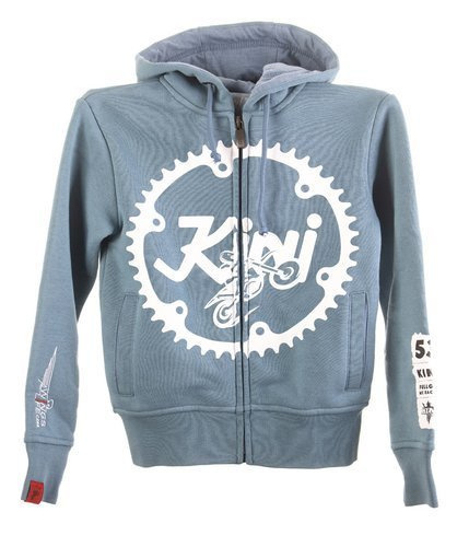 KINI RED BULL KIDS RITZEL ZIP HOODIE - HEATHER BLUE