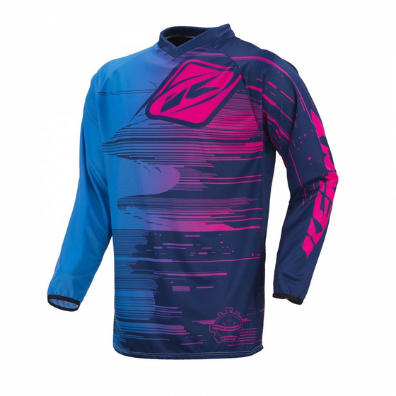 KENNY KOSZULKA PERFORMANCE BLUE/PINK L