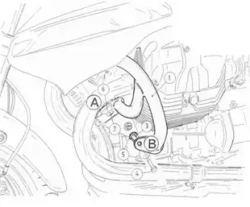 Moto Guzzi 1200 Sport (2007-) engine guard