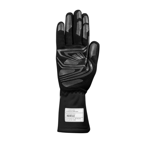 Sparco Land + Race Kart Gloves (FIA & SFI) black