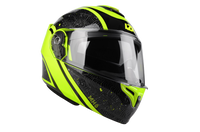 Kask Motocyklowy LAZER LIGHT (kol. Czarny - Żółty) rozm. XL