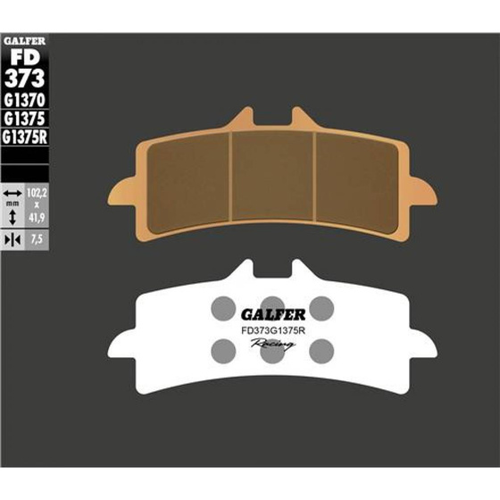 GALFER KLOCKI HAMULCOWE SINTER SPORT RACING FD373G1375R