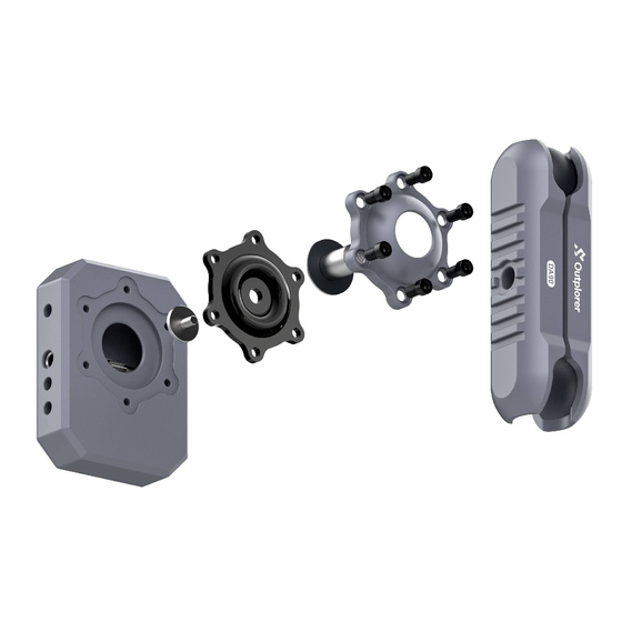 Regulowany uchwyt na telefon (63-97mm) z mocowaniem na kulę 1 cal Outplorer PH10