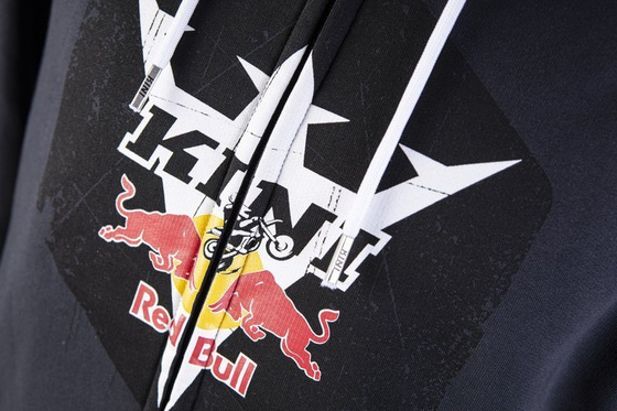 KINI Red Bull Hex Hoodie Anthrazit