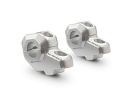 ZESTAW PODWYŻSZAJĄCY KIEROWNICĘ 22MM, PODWYŻSZENIE 30MM, PRZESUNIĘCIE 21MM, SILVER, SW-MOTECH
