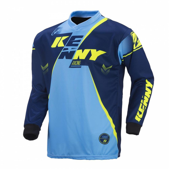 KENNY KOSZULKA TRACK NAVY/CYAN/YELLOW XXL