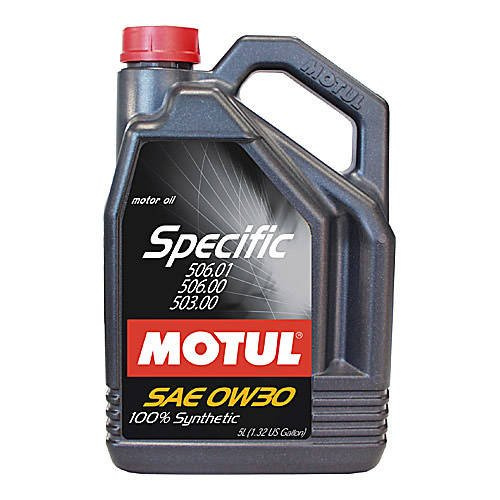 Olej silnikowy SPECIFIC (5L) SAE 0W30 (nie stosować w silnikach wymagajšcych oleju niskopopiołowego klasy 504 00 oraz 507 00) ACEA A5 B5 VW 503.00 VW 506.00 VW 506.01