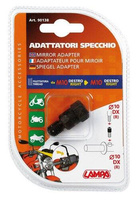 90138 Mirror adapters - Thread Ø 10 mm right > Ø 10 mm right