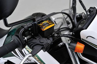 Prostokątna pokrywa zbiorniczka płynu hamulcowego  HONDA (B)  złoty