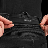 ZENITH MEN PNT BLK 30/32