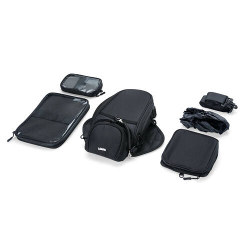 91568  T-Voyager 4 in 1 Tank-Bag, magnetic tank bag with kit 3 interchangeable Add-on bags
