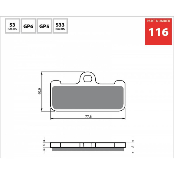 GOLDFREN KLOCKI 116 S3 CUT