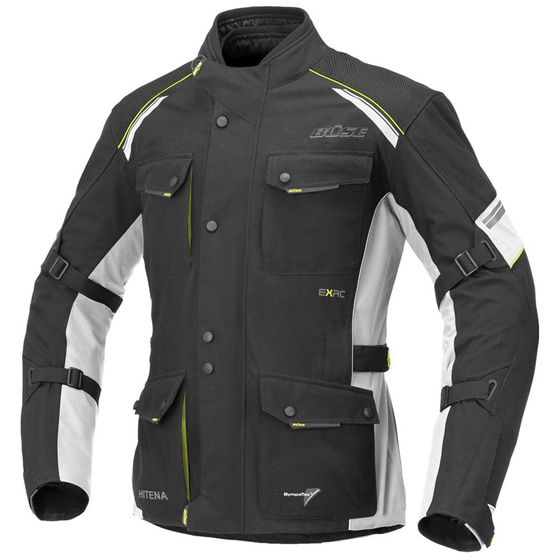 Kurtka motocyklowa BUSE ZESTAW EXRC Porto czarny/szary łupek 50