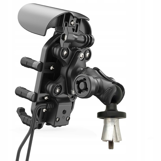 MC39-03 Motorcycle Phone Holder Anti-vibration USB-C Charging
