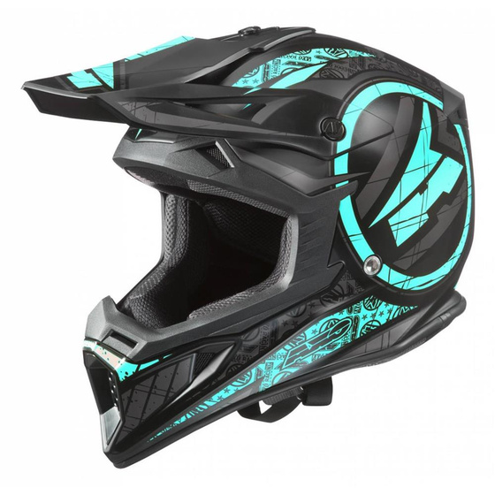 AXO KASK CROSS JUMP LIGHT BLUE ROZMIAR M