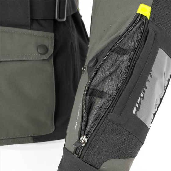 Kurtka motocyklowa BUSE ZESTAW EXRC Porto czarny/szary łupek 50