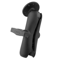 RAM-103U Double Socket Arm with Round Ball Plate - C Size Medium