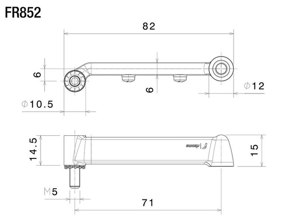 Mounting kit to fit on fairing the Light Unit Rizoma turn signals