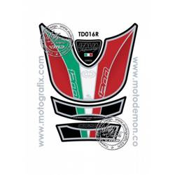 MOTOGRAFIX TANKPAD DUCATI MULTISTRADA 1200 2010-2014 TD016R
