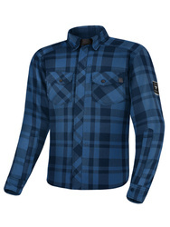 SHIMA RENEGADE 2 Motorbike Shirt Jackets for Men blue