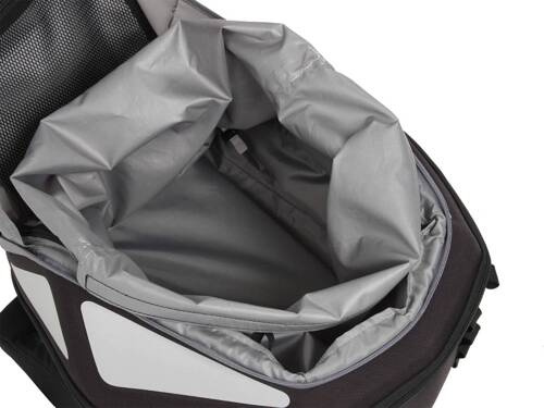 Royster Rearbag Lock it 17-19 L – grey zipper