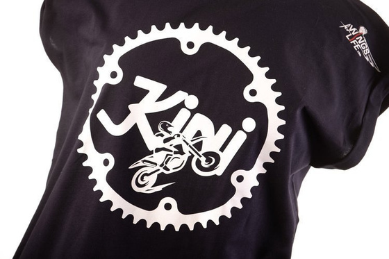 KINI-RB GIRLS RITZEL TEE - NIGHT SKY