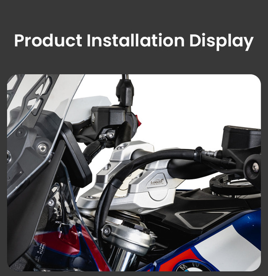 LOBOO Podwyższenie kierownicy do BMW R1300GS (2023-) (10.3.02131.001.21)