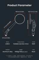 LOBOO Składane lusterka wsteczne (para) (10.1.11002.002.11)