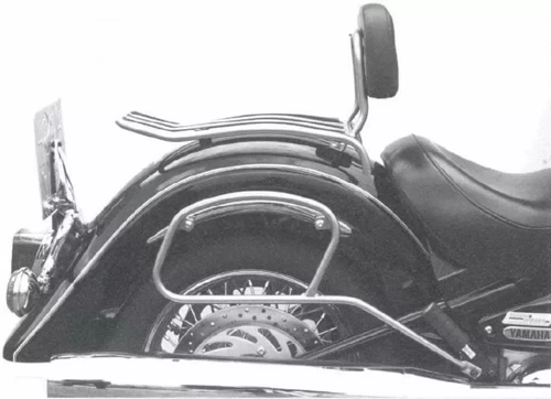 Yamaha XV 1600 Wild Star (1994-2004) solorack with backrest