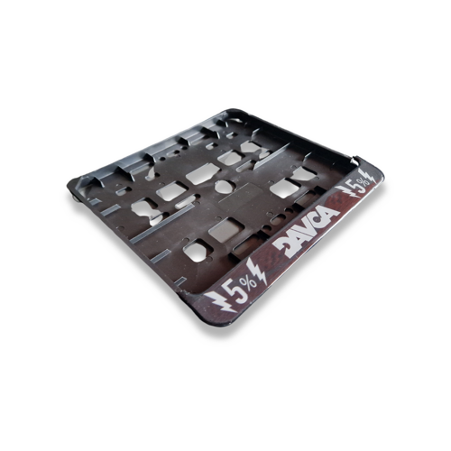 DAVCA licence plate holder