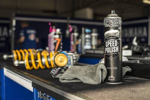 Muc-Off 627 - Speed Polish polerujaco-woskujący spray do każdej powierzchni - 400ml