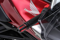 Końcówka kierownicy "TKM-2" czerwony / 2 szt