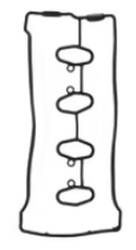 ATHENA USZCZELKA POKRYWY ZAWOROWEJ HONDA CBR 600F`01-06, CBR 600F4 SPORT`01-03 (PC35F, PC35H)