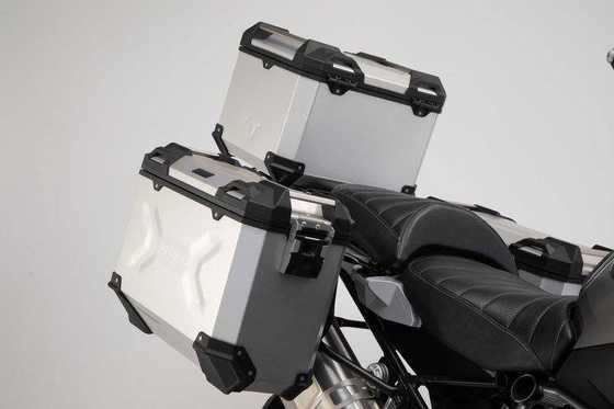 ZESTAW BAGAŻOWY ADVENTURE SW-MOTECH BMW R 1200 GS LC (13-)/R 1250 GS (18-), SILVER