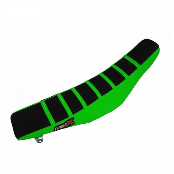 CROSSX POSZYCIE SIEDZENIA KAWASAKI KXF 450 16-18/KXF 250 17-18 BLACK/GREEN/GREEN