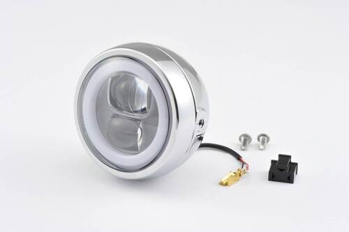 LED HEADLIGHT"CAPSULE120" SIDE-MOUNT, CHROME