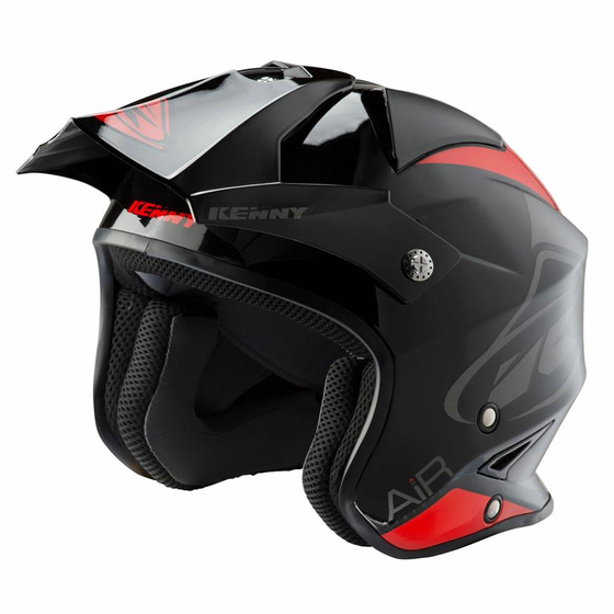 KENNY KASK TRIAL AIR BLACK RED ROZMIAR M