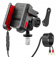 MC41-03 Motorcycle Holder Charger 36W Fast Charging QC 3.0 + USB-C