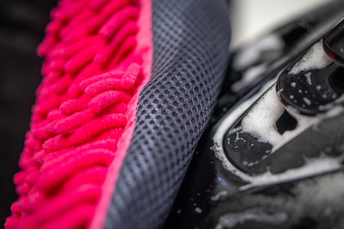 20411 2-in-1 Microfibre Wash Mitt