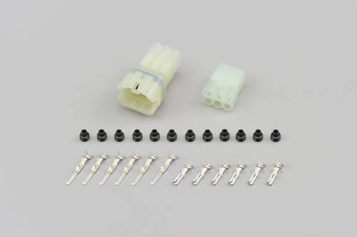 Zestaw wodoodpornych konektorów  6P  HM  męski i żeński