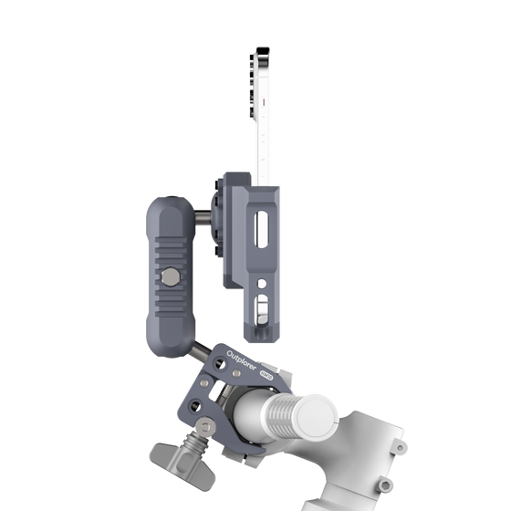 Uchwyt na telefon z amortyzacją powietrzną montaż uniwersalny Outplorer P100-A