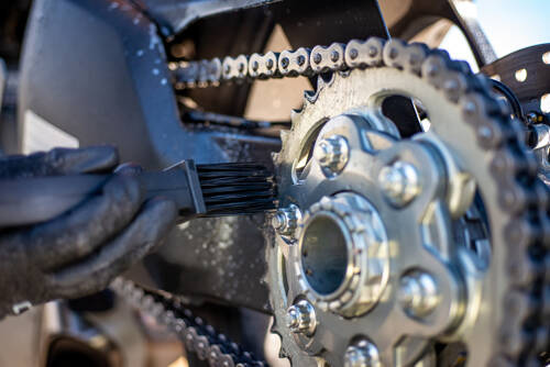 350 Motorcycle Chain Brush