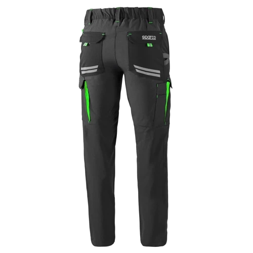 Sparco Tech Work Trousers gray/green