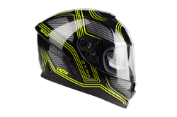 Kask Motocyklowy LAZER RAFALE Darkside (kol. Czarny - Żółty) rozm. M