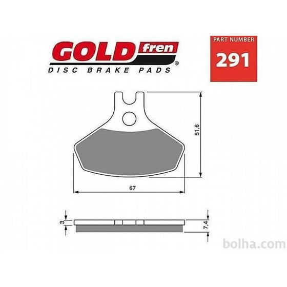 GOLDFREN KLOCKI 291 K1