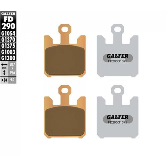 GALFER KLOCKI HAMULCOWE SINTER SPORT FD290G1375