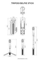 Statyw Quad Lock® Tripod / Selfie Stick