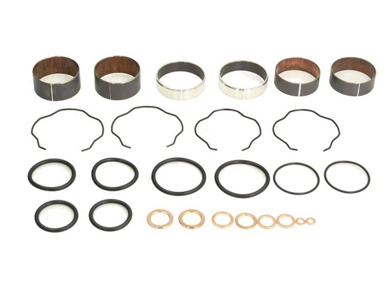 Zestaw tulei ślizgowych zawieszenia przód KAWASAKI EN, KLE, ZG, ZR, ZX, ZX-6R SUZUKI DR, GSF TRIUMPH AMERICA, BONNEVILLE, SCRAMBLER, SPEEDMASTER, THRUXTON YAMAHA BOLT, FZ6, XJ 400-1100 1988-