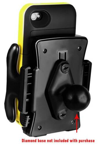 RAM-B-166-UN5U Twist-Lock™ Suction Cup Mount with Spring-Loaded Phone Holder